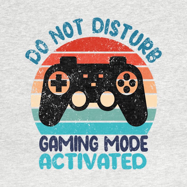 vintage gamer do not disturb gaming mode activated by good day store